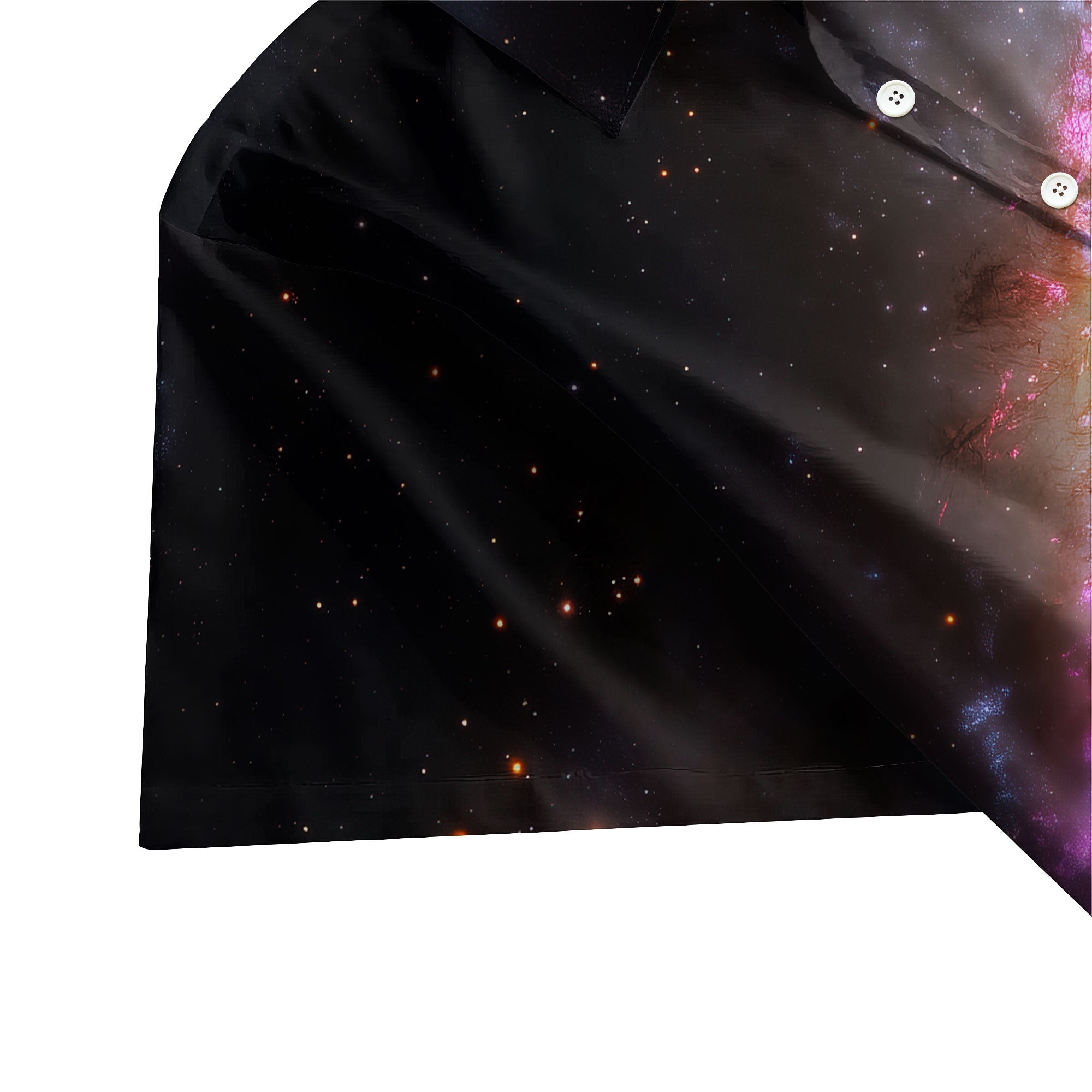 Galaxy Space Themed Retro Space Button Up Shirt