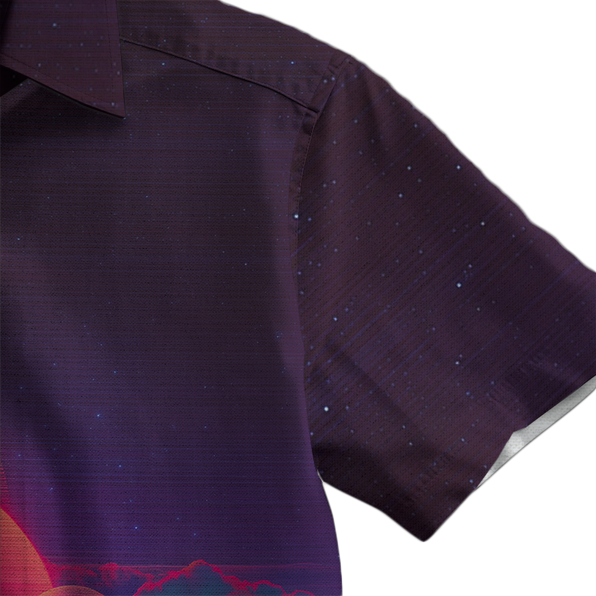 Spacewaves Galaxy Retro Space Button Up Shirt