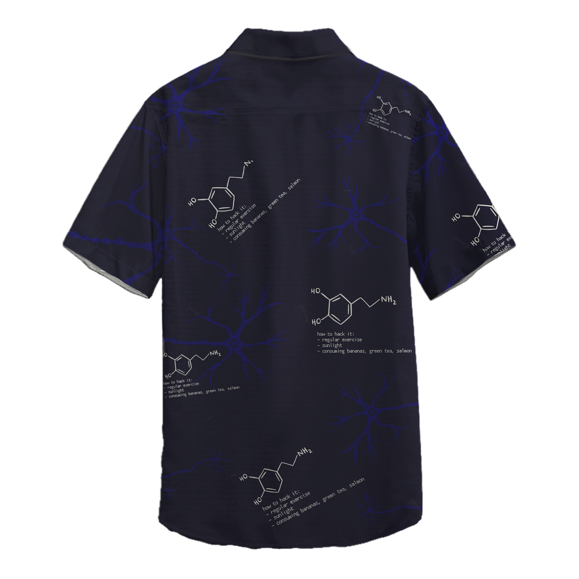 Hack Mind Science Button Shirt