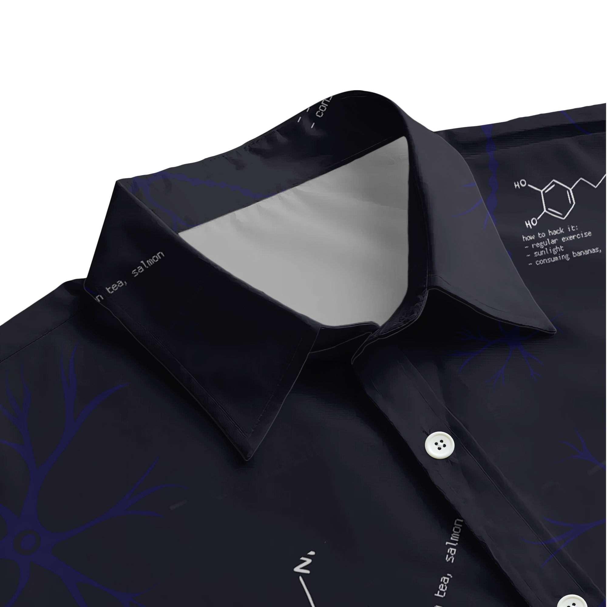 Hack Mind Science Button Shirt