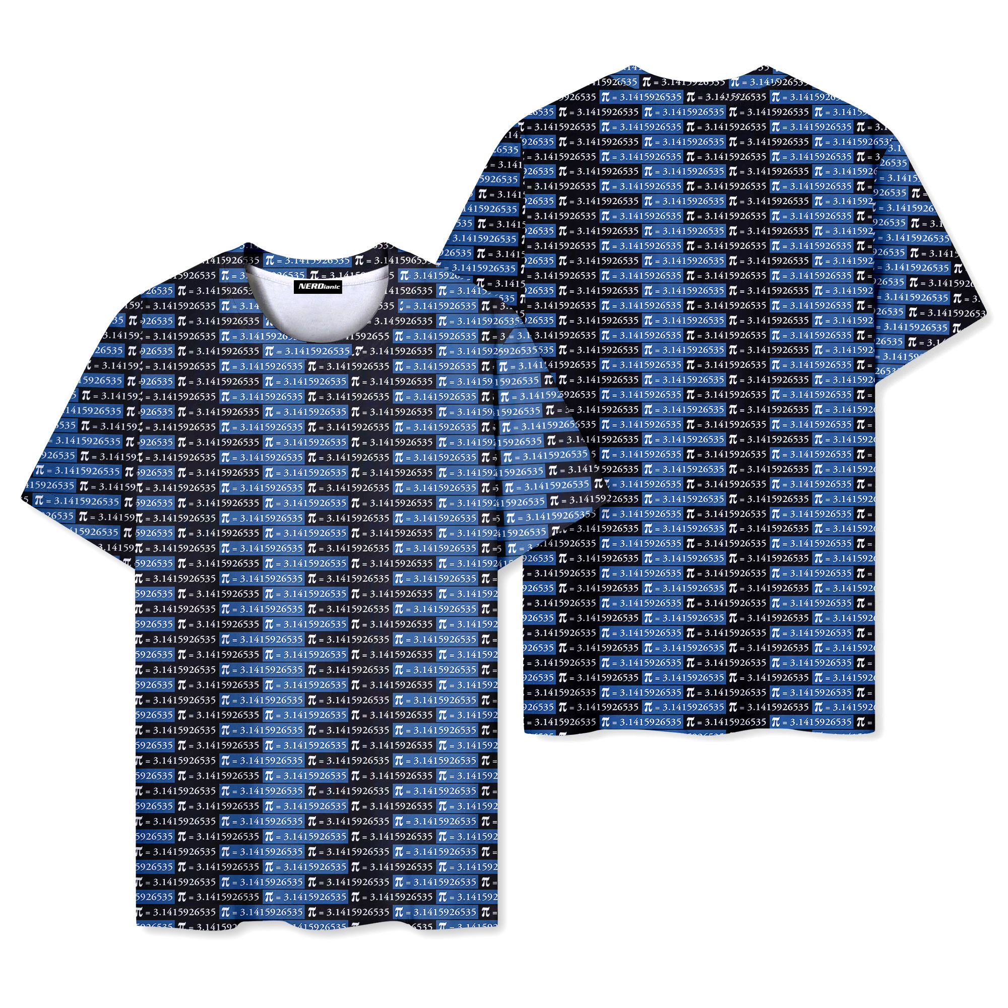 Pi Day Nerd Graphic T-Shirt