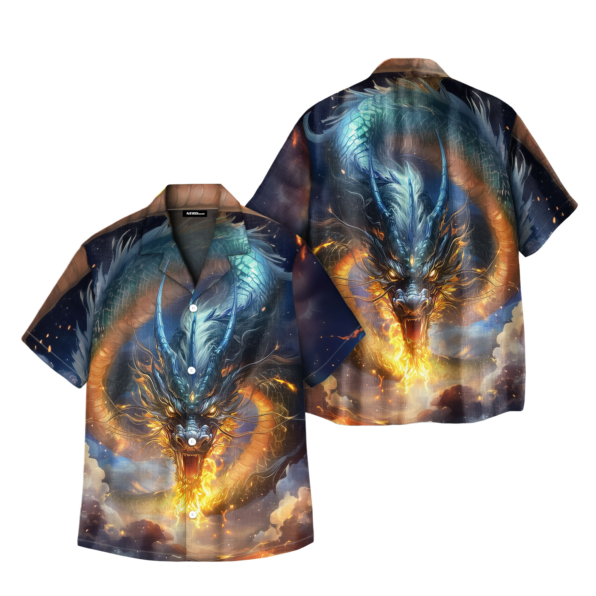 Dragon Geek Hawaiian Shirt