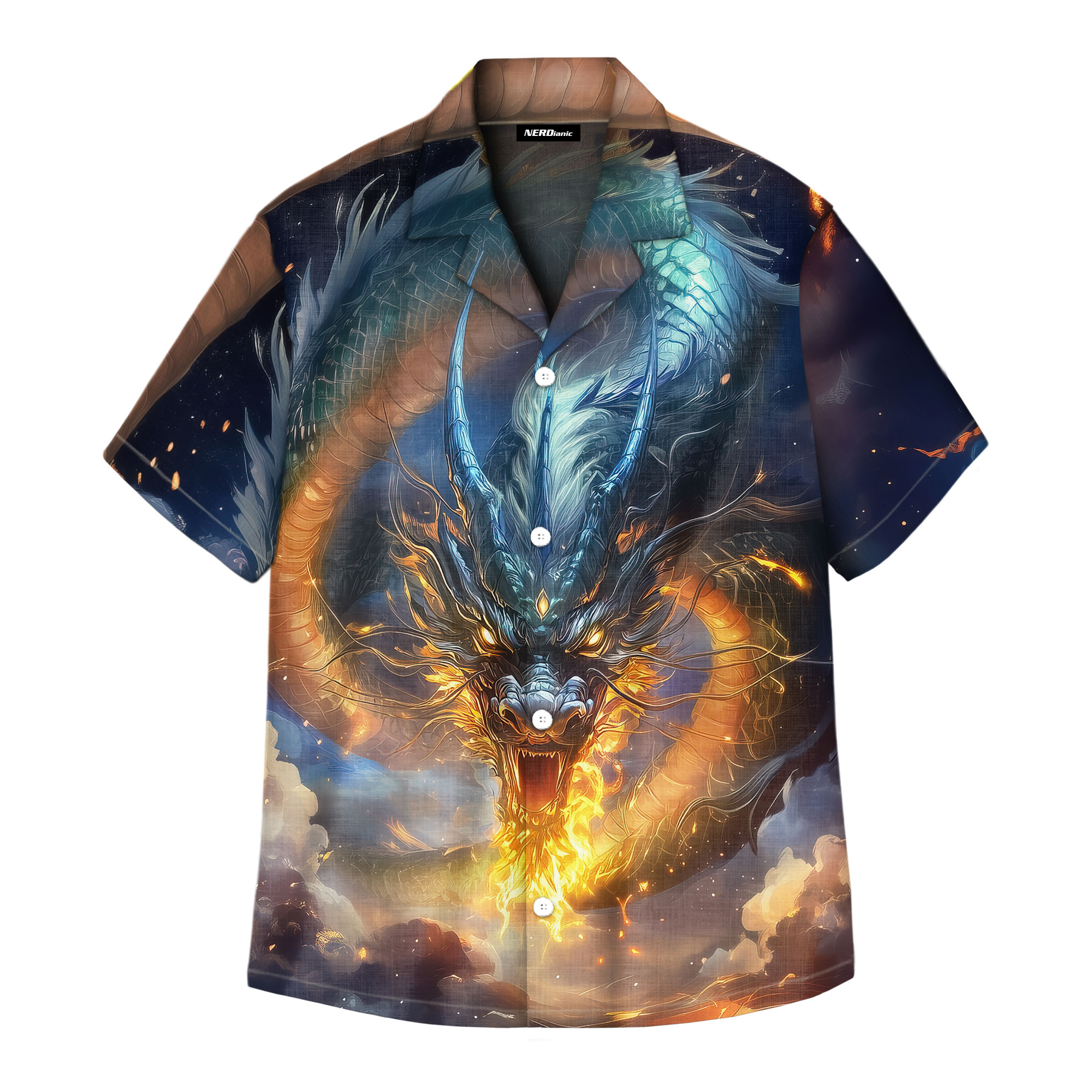 Dragon Geek Hawaiian Shirt