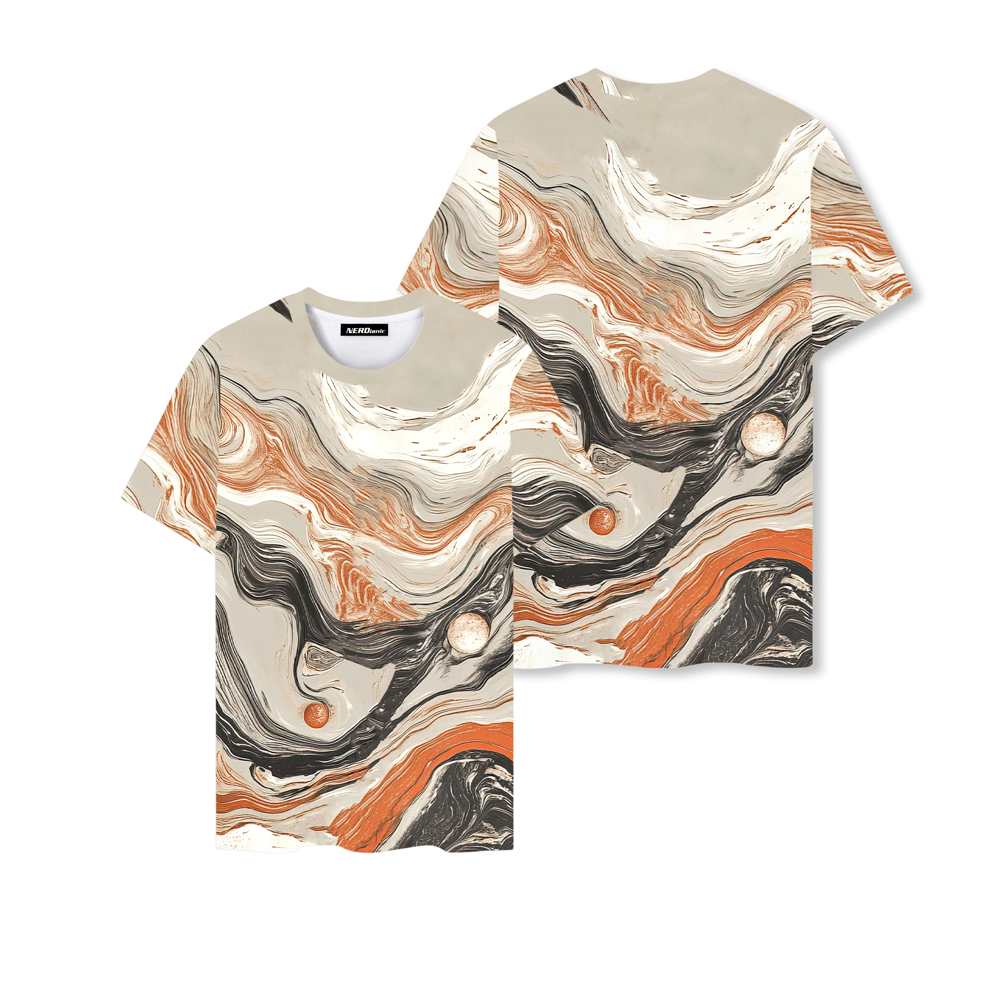 Mars Retro Space Graphics T-Shirt