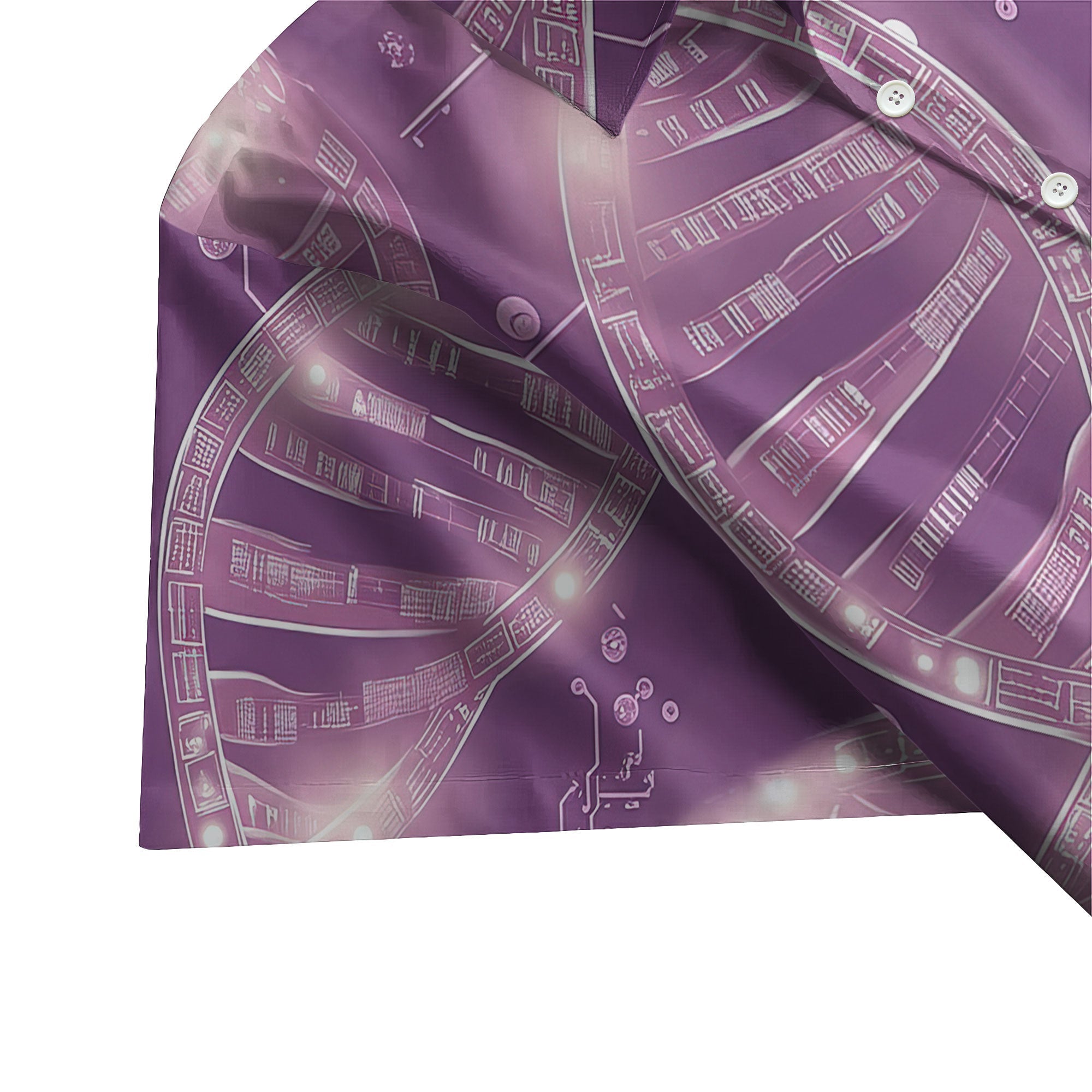 Geek DNA Circuit Board Science Button Up Shirt