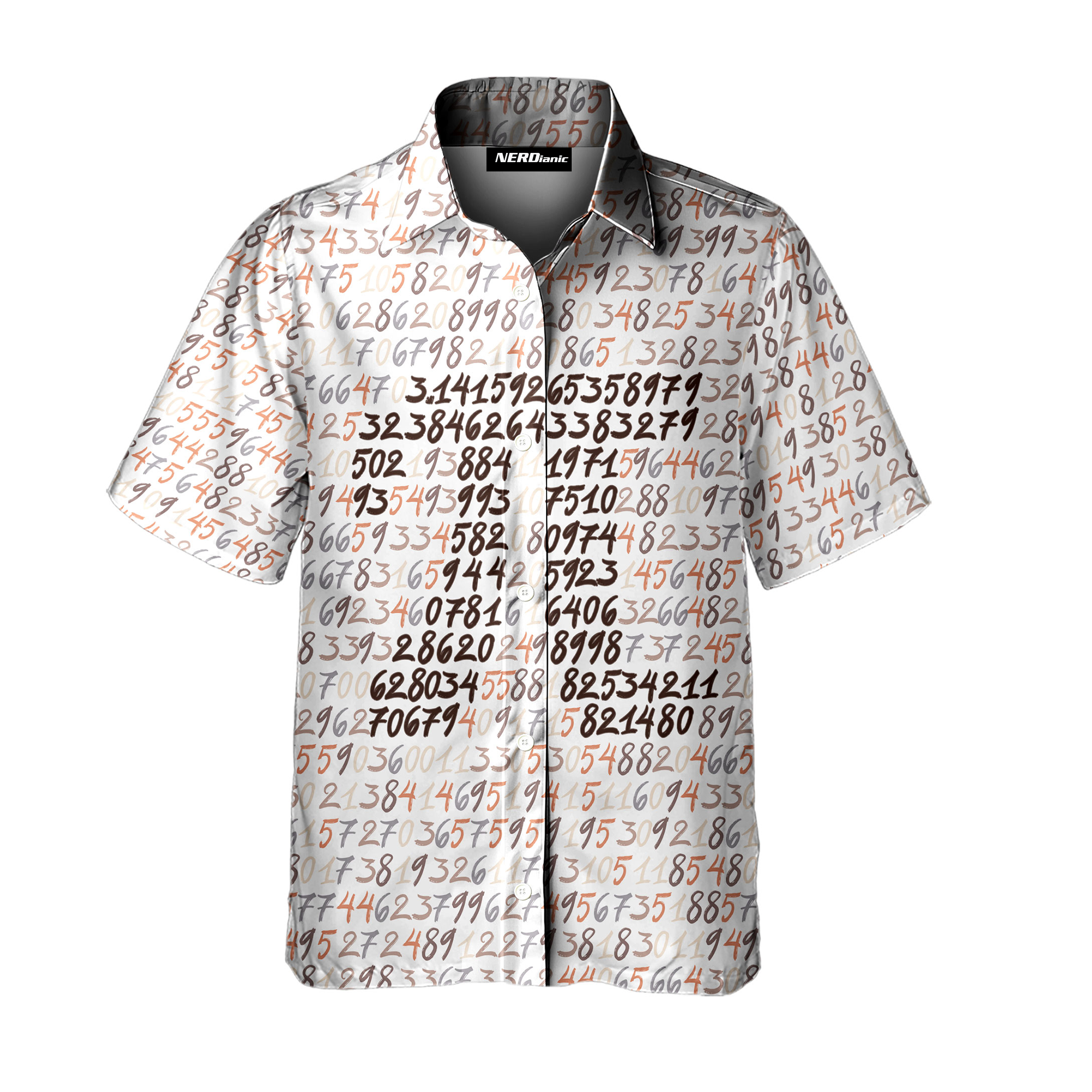 Inspire Pi Day Math Science Button Up Shirt