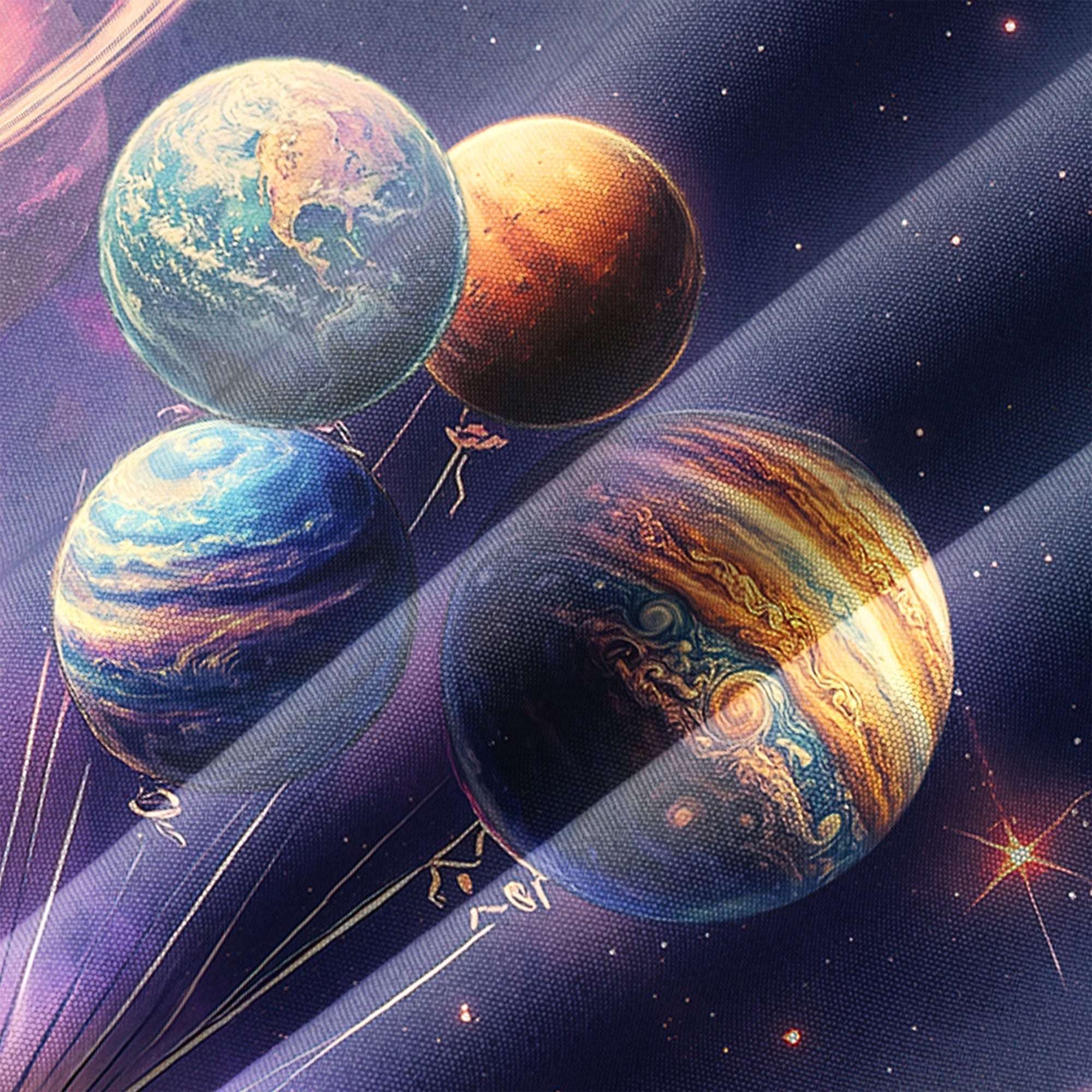 Astronaut Galaxy Nerdy Retro Space Button Up Shirt