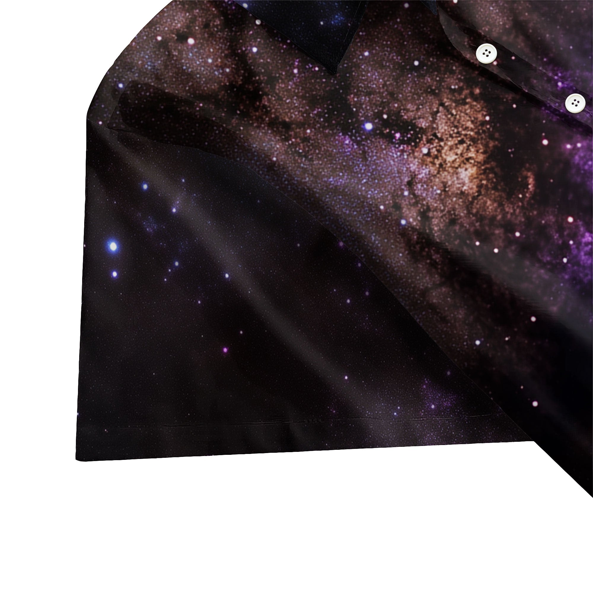 Space Galaxy Themed Nerdy Retro Space Button Up Shirt
