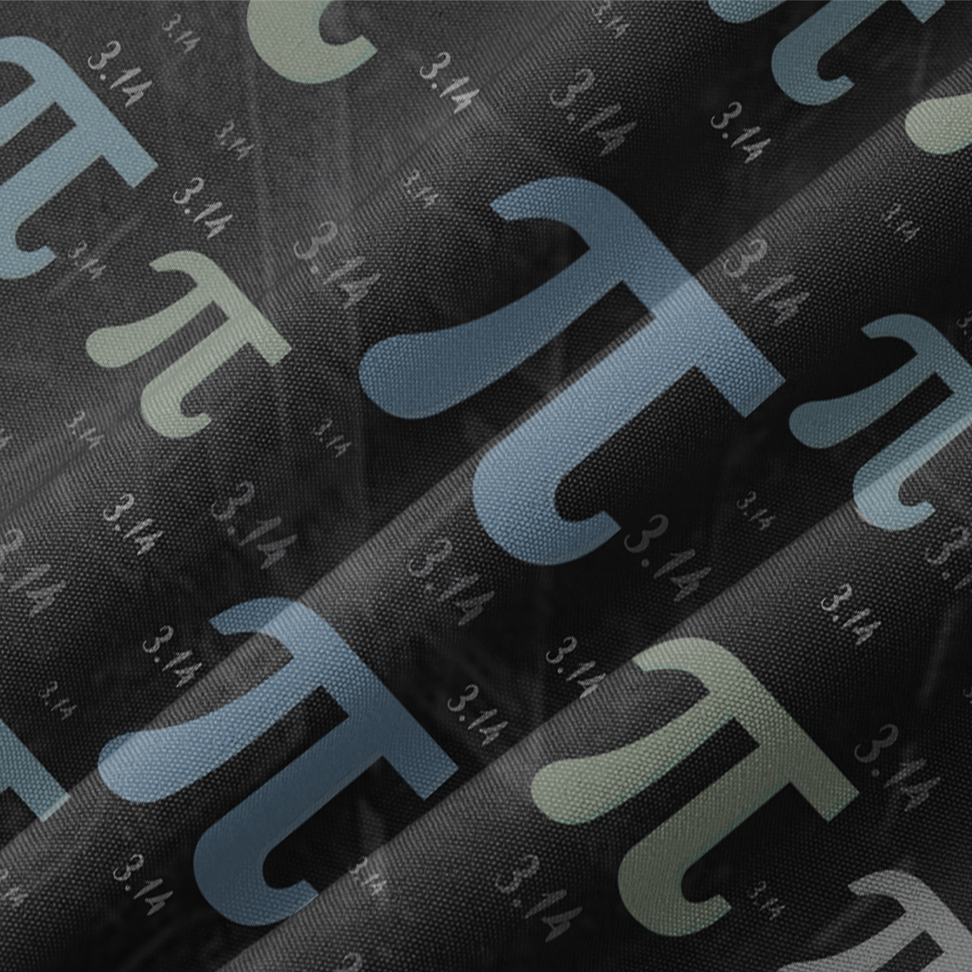 Pi Math Black Button Up Shirt