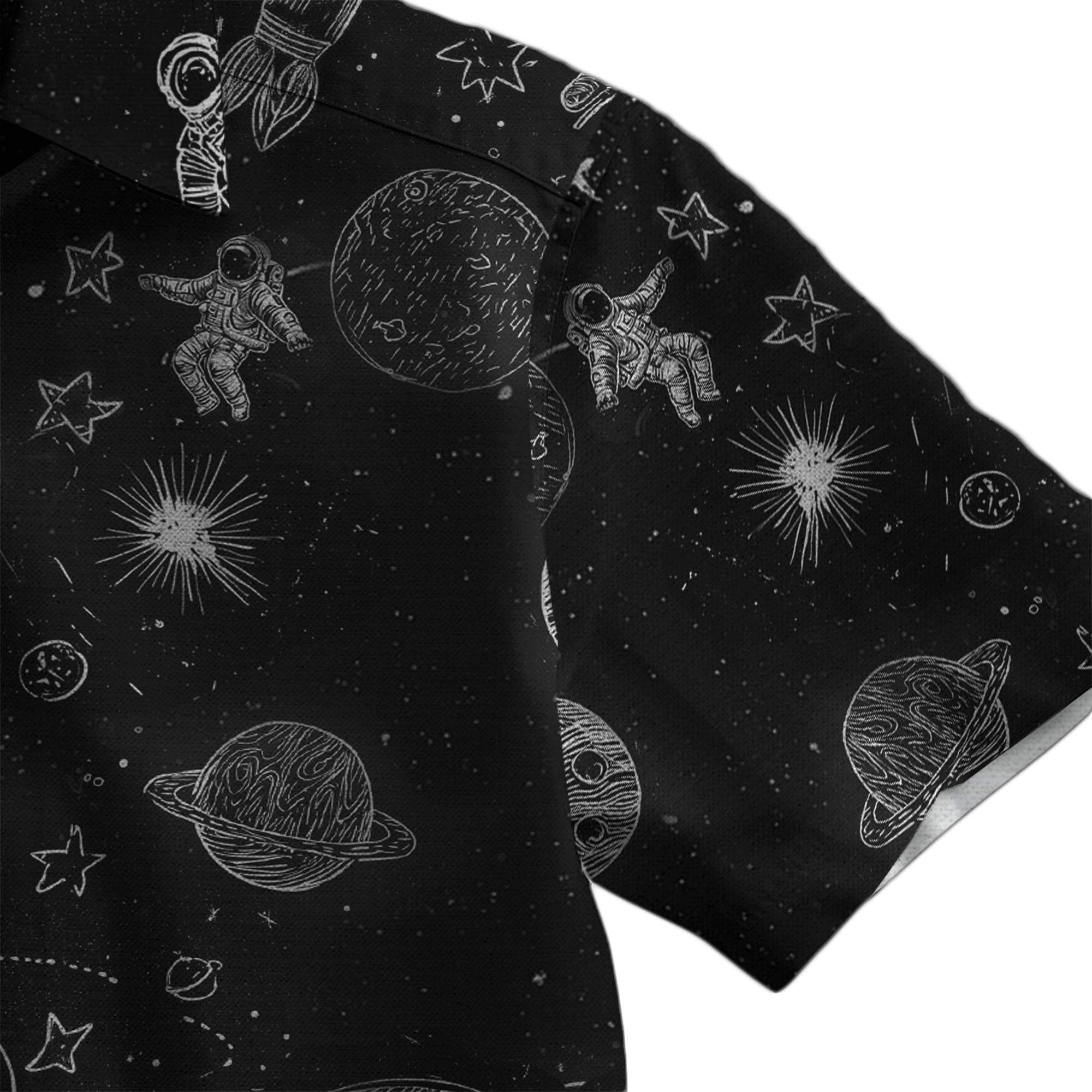 Space Mission Button Up Shirt