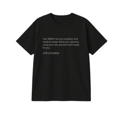Blue Screen Nerdy Technology T-shirts