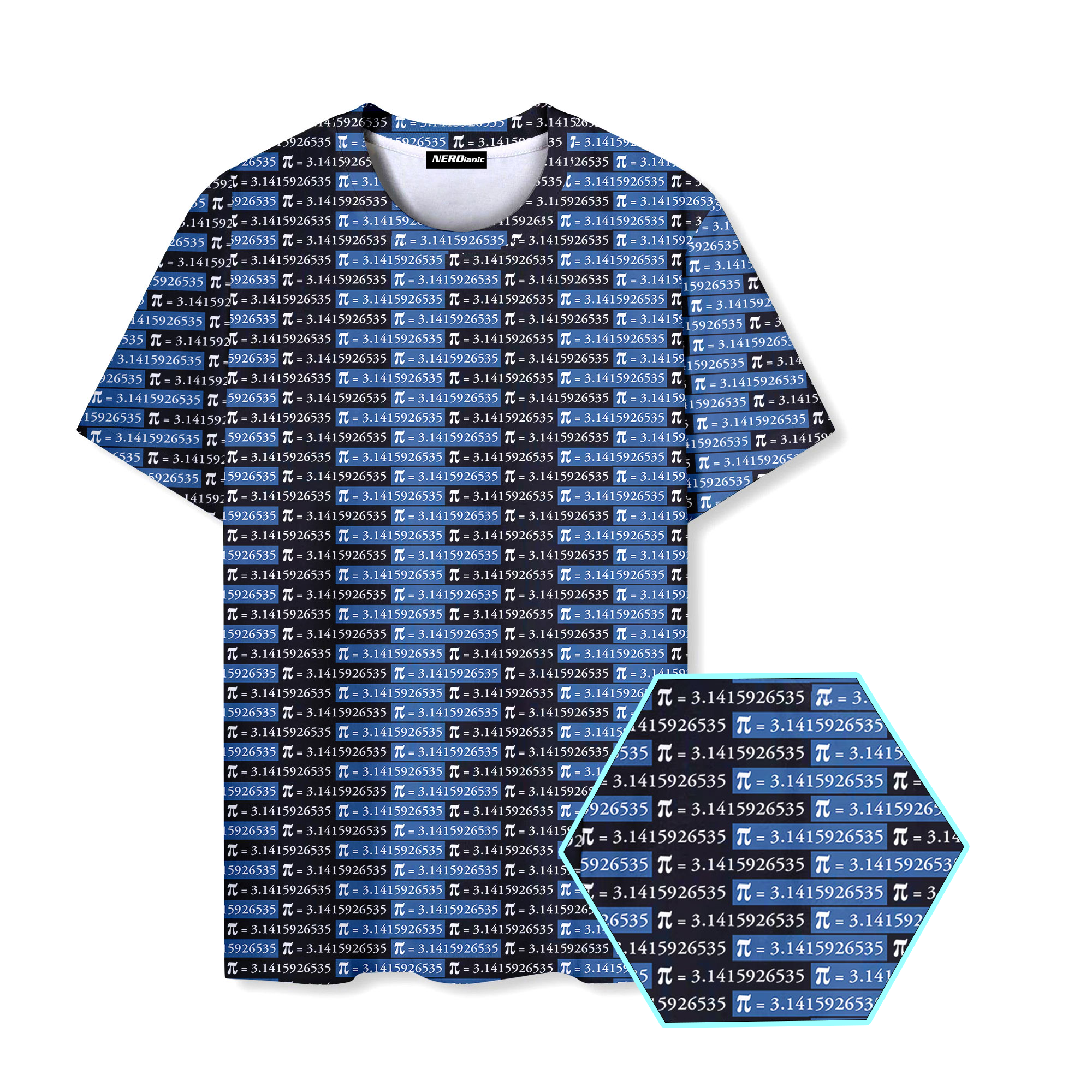 Pi Day Nerd Graphic T-Shirt