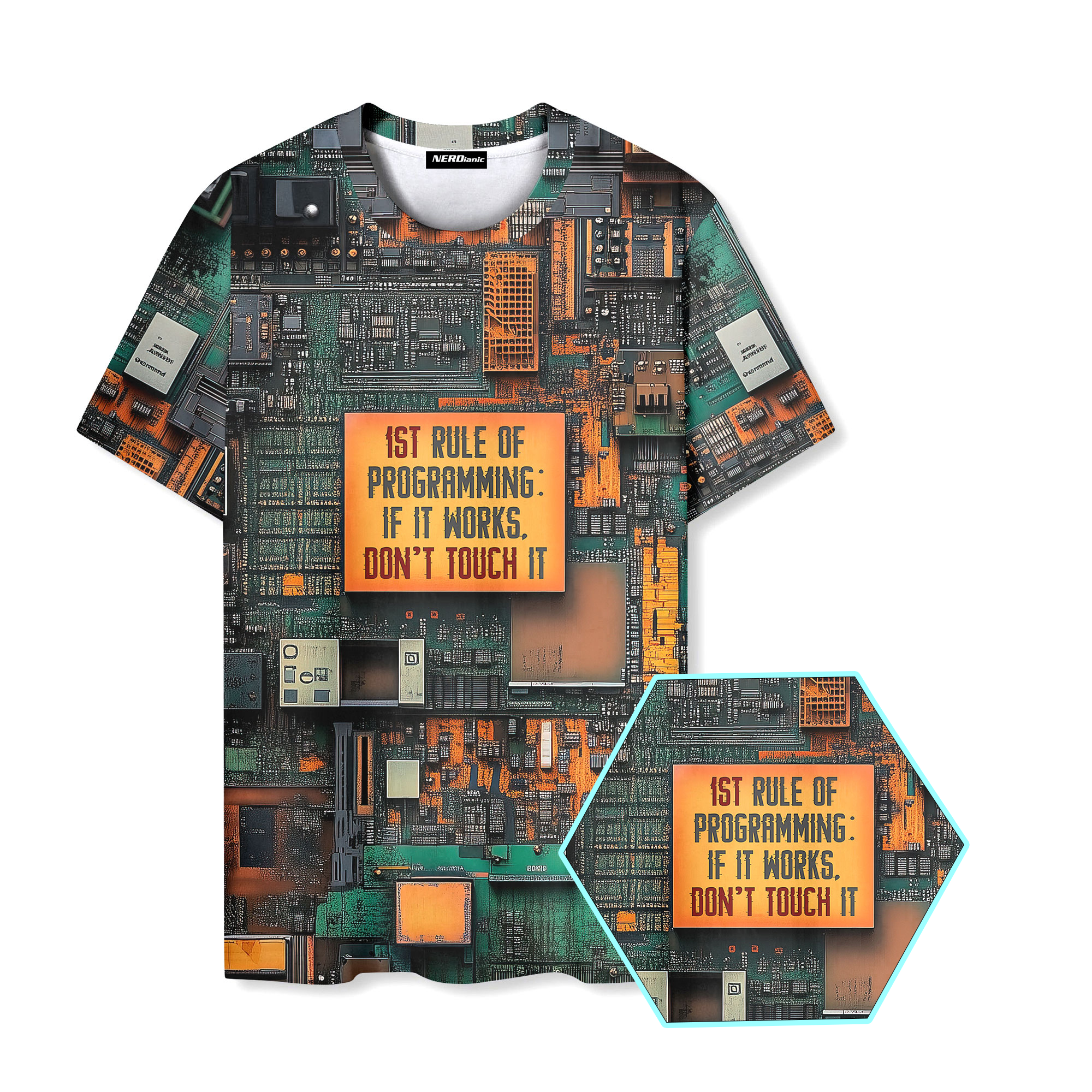 Programming Nerd Graphic T-Shirt