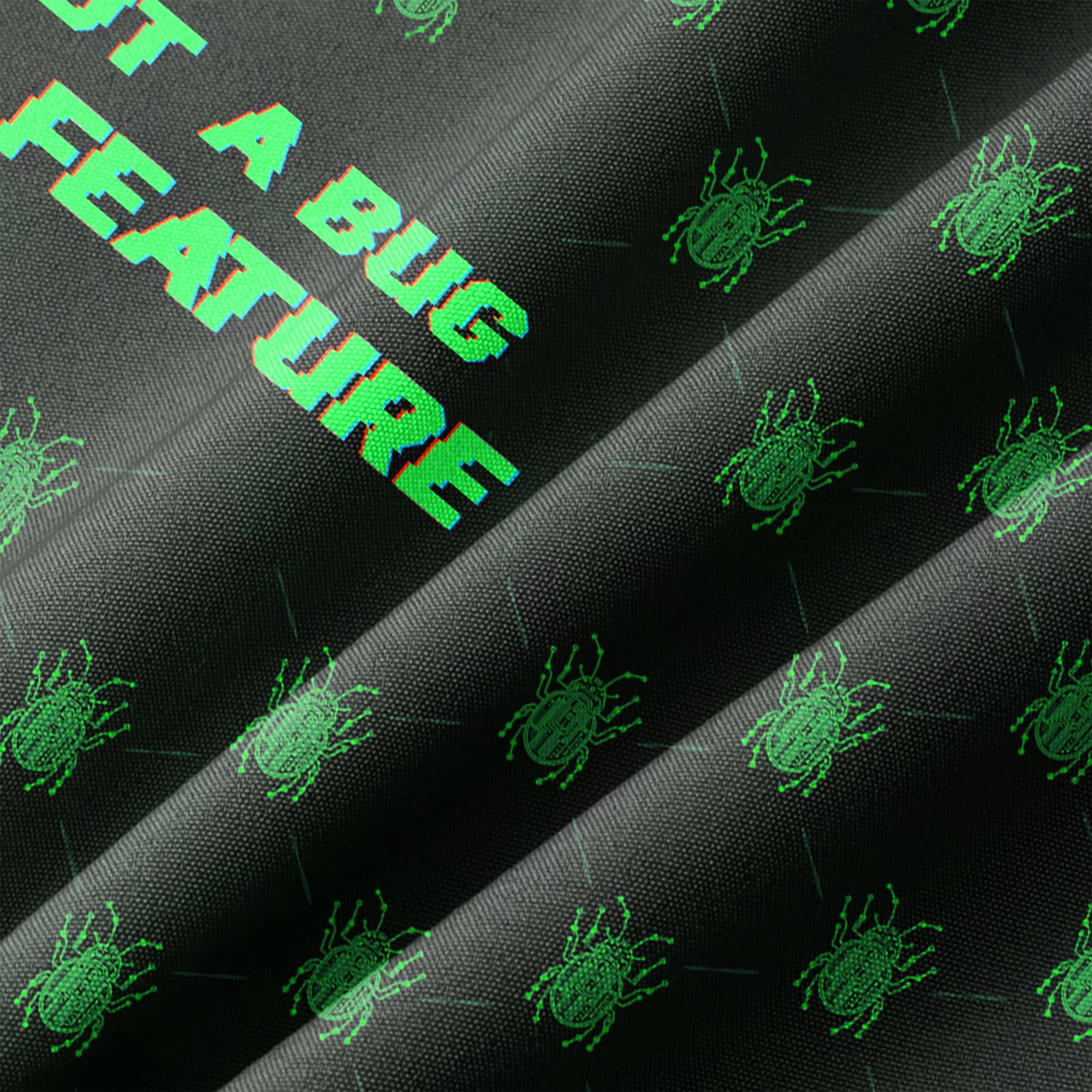 It's Not a Bug- It's a Feature Engineering Button Up Shirt