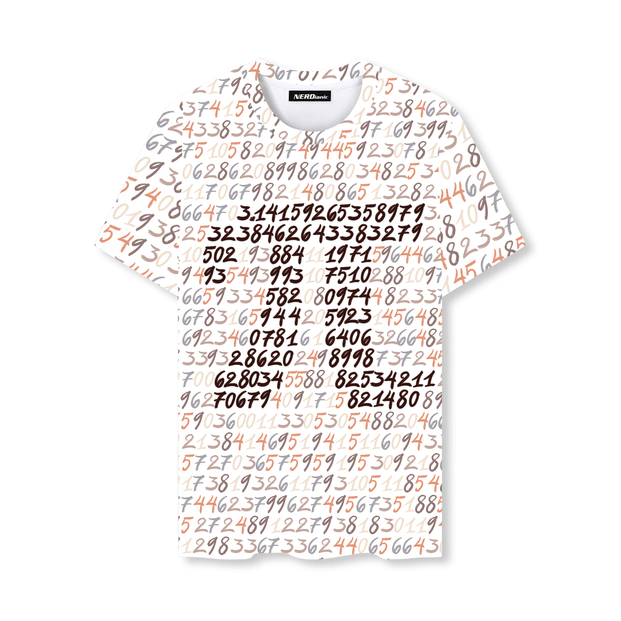 Inspire Pi Day Math Science Graphic T-Shirt