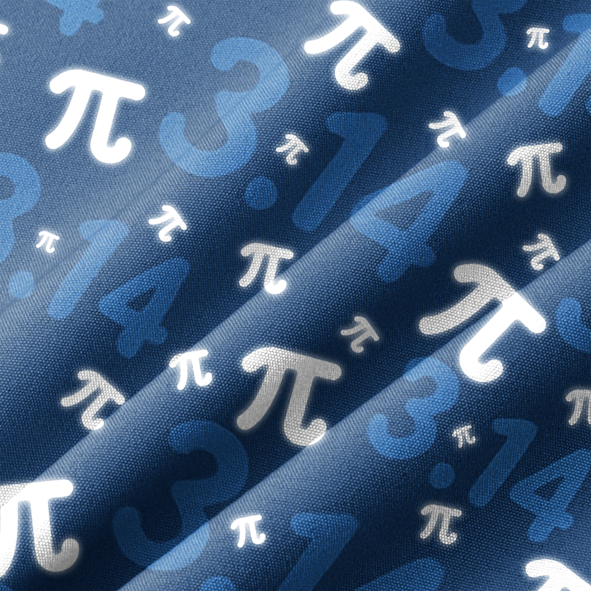 Blue Pi Math Button Up Shirt