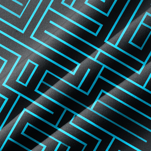 Blue Matrix Technology Button Up Shirt