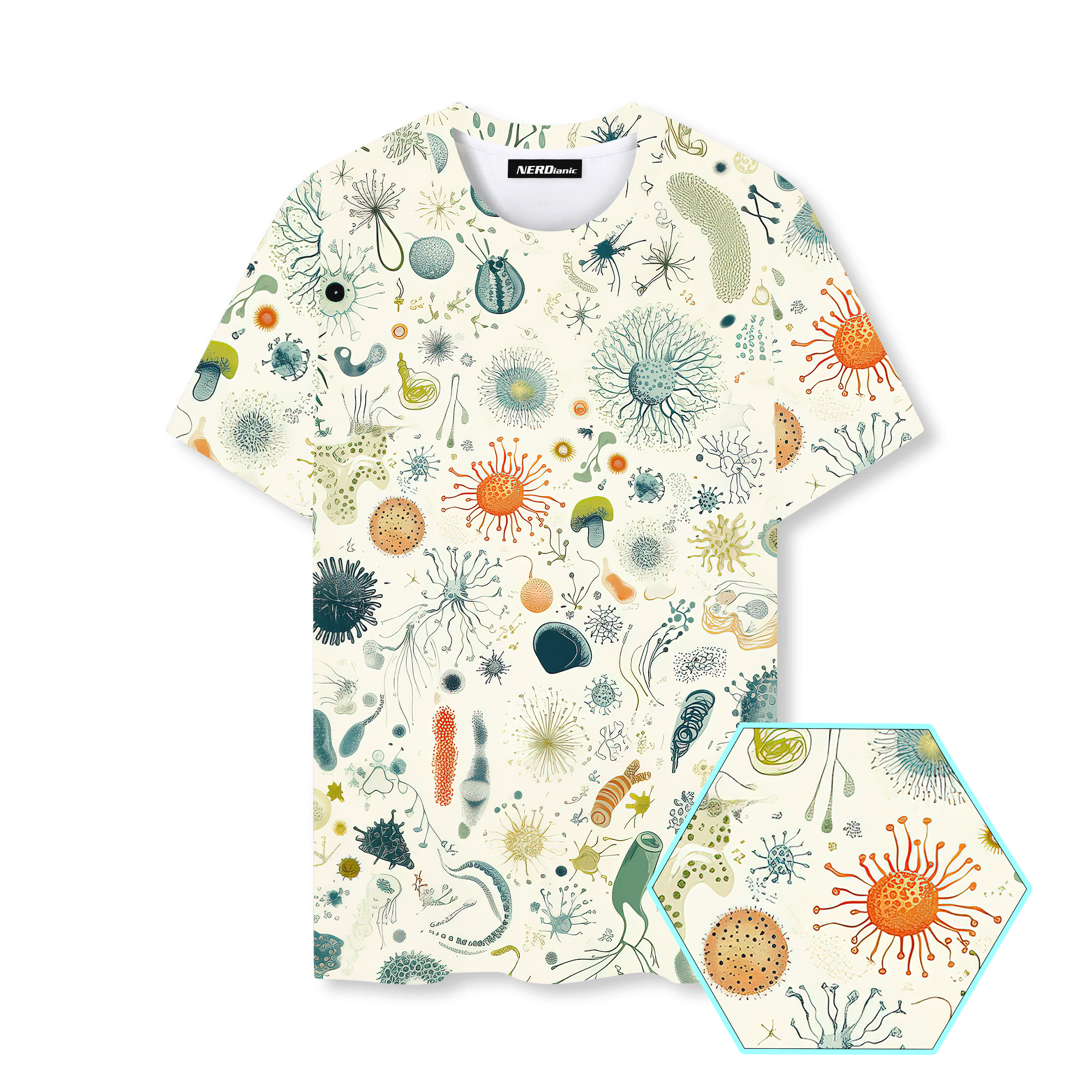 Science Biology Nerd Graphic T-Shirt